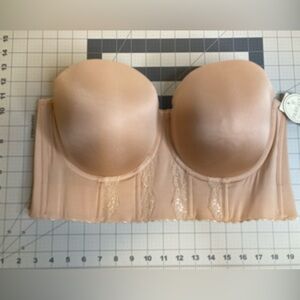 Parfait Elissa Molded European Nude Underwire Midi Bustier (P50116) 40DDD